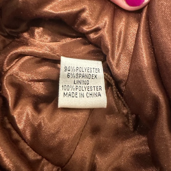 Cache Brown Dress - size 2 - Picture 4 of 11